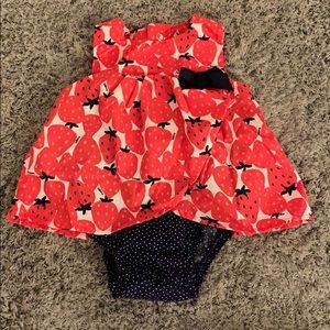 Just One You strawberry bodysuit